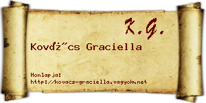 Kovács Graciella névjegykártya